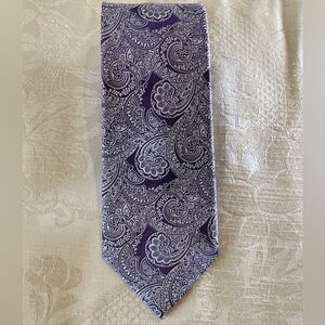 MICHAEL Michael Kors Paisley Tie in Purple and White